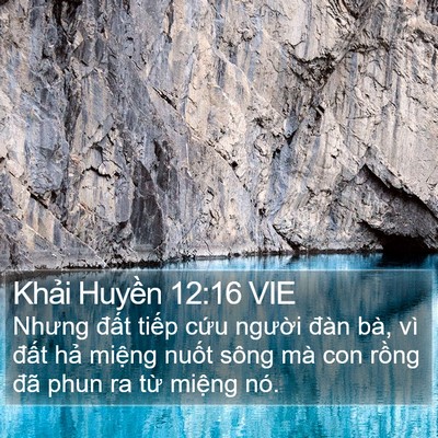 Khải Huyền 12:16 VIE Bible Verse Image