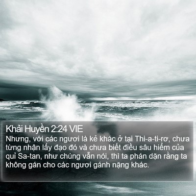 Khải Huyền 2:24 VIE Bible Verse Image