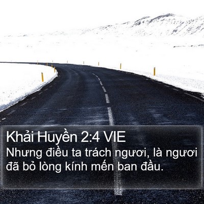 Khải Huyền 2:4 VIE Bible Verse Image