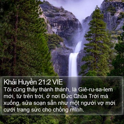 Khải Huyền 21:2 VIE Bible Verse Image