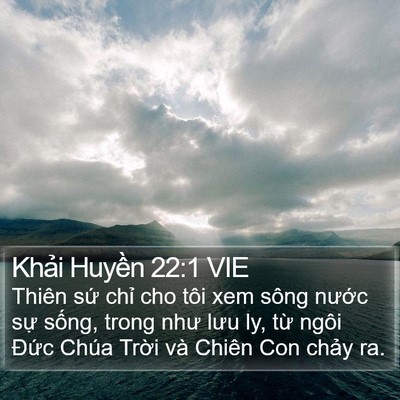 Khải Huyền 22:1 VIE Bible Verse Image