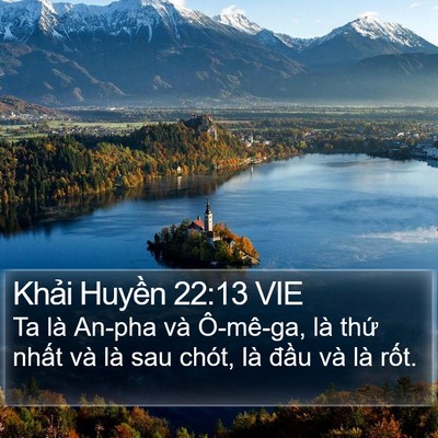Khải Huyền 22:13 VIE Bible Verse Image