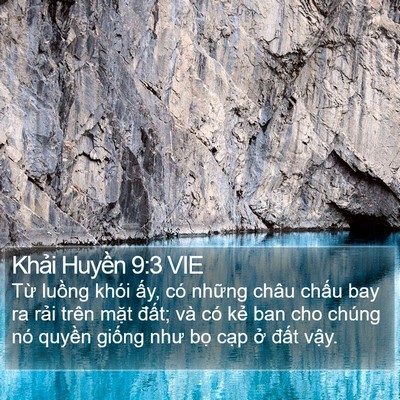 Khải Huyền 9:3 VIE Bible Verse Image