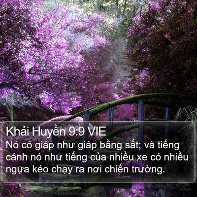 Khải Huyền 9:9 VIE Bible Verse Image
