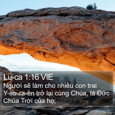 Lu-ca 1:16 VIE Bible Verse Image