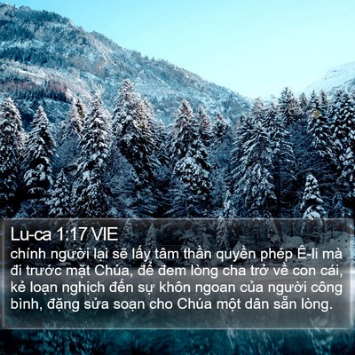 Lu-ca 1:17 VIE Bible Verse Image