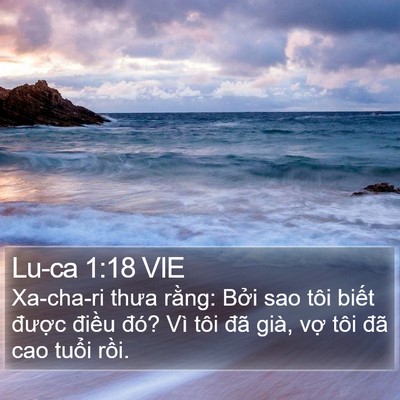 Lu-ca 1:18 VIE Bible Verse Image