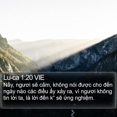 Lu-ca 1:20 VIE Bible Verse Image