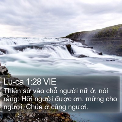 Lu-ca 1:28 VIE Bible Verse Image