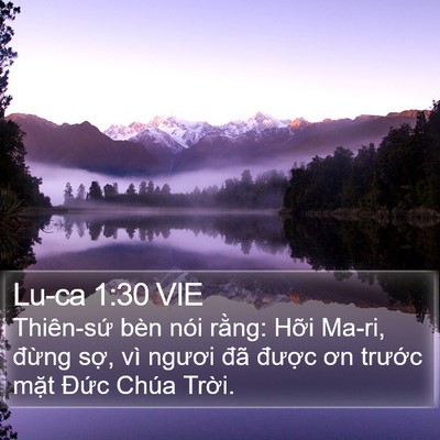 Lu-ca 1:30 VIE Bible Verse Image