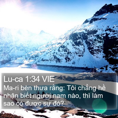 Lu-ca 1:34 VIE Bible Verse Image