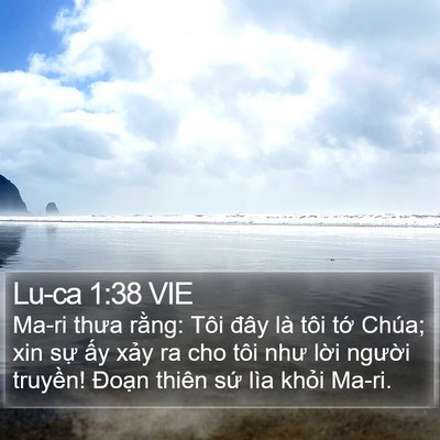 Lu-ca 1:38 VIE Bible Verse Image