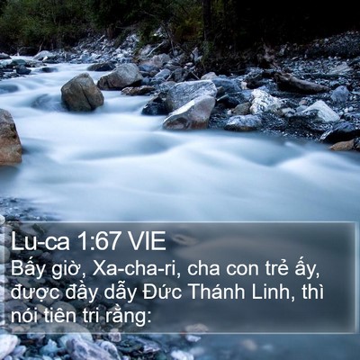Lu-ca 1:67 VIE Bible Verse Image