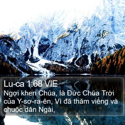 Lu-ca 1:68 VIE Bible Verse Image