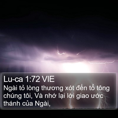 Lu-ca 1:72 VIE Bible Verse Image