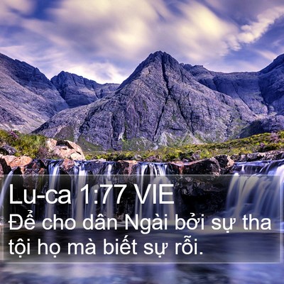 Lu-ca 1:77 VIE Bible Verse Image