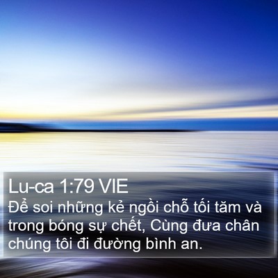 Lu-ca 1:79 VIE Bible Verse Image