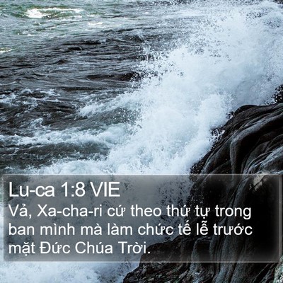 Lu-ca 1:8 VIE Bible Verse Image