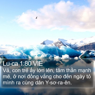Lu-ca 1:80 VIE Bible Verse Image