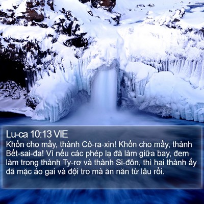 Lu-ca 10:13 VIE Bible Verse Image