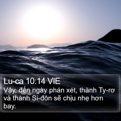 Lu-ca 10:14 VIE Bible Verse Image