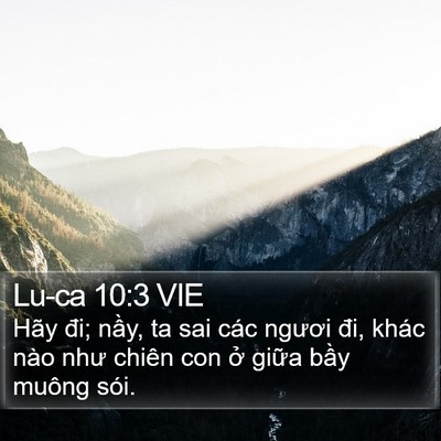 Lu-ca 10:3 VIE Bible Verse Image