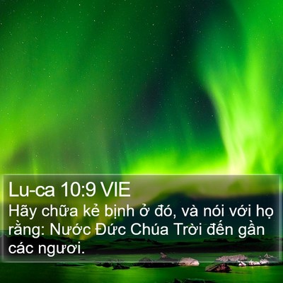 Lu-ca 10:9 VIE Bible Verse Image