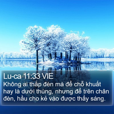 Lu-ca 11:33 VIE Bible Verse Image