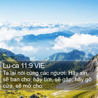 Lu-ca 11:9 VIE Bible Verse Image