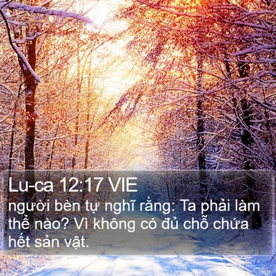 Lu-ca 12:17 VIE Bible Verse Image
