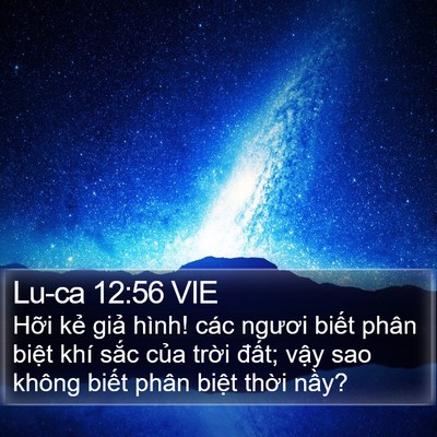 Lu-ca 12:56 VIE Bible Verse Image