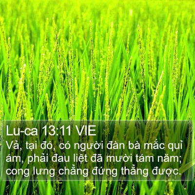 Lu-ca 13:11 VIE Bible Verse Image