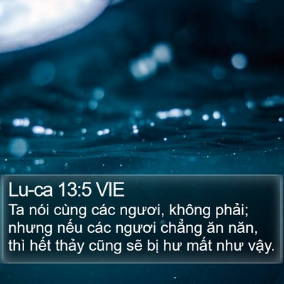 Lu-ca 13:5 VIE Bible Verse Image