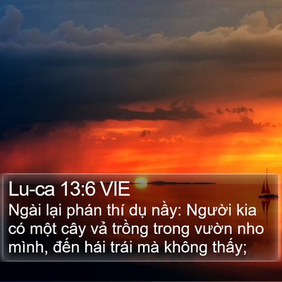 Lu-ca 13:6 VIE Bible Verse Image