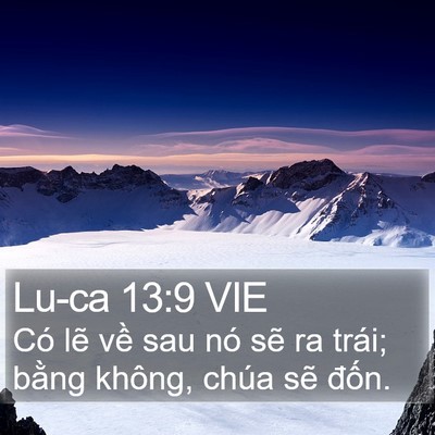Lu-ca 13:9 VIE Bible Verse Image