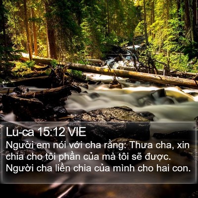 Lu-ca 15:12 VIE Bible Verse Image