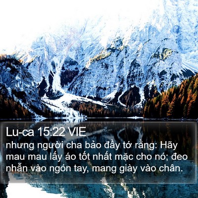 Lu-ca 15:22 VIE Bible Verse Image