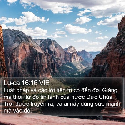 Lu-ca 16:16 VIE Bible Verse Image