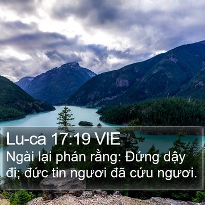 Lu-ca 17:19 VIE Bible Verse Image