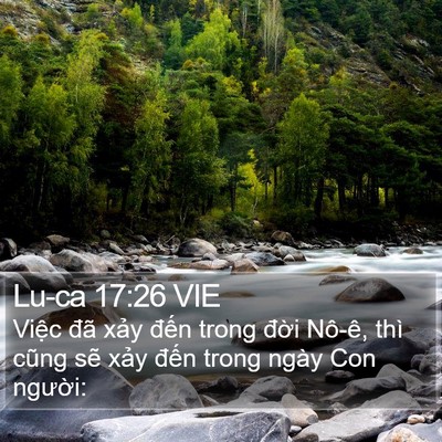 Lu-ca 17:26 VIE Bible Verse Image