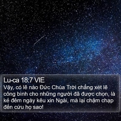 Lu-ca 18:7 VIE Bible Verse Image