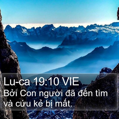 Lu-ca 19:10 VIE Bible Verse Image