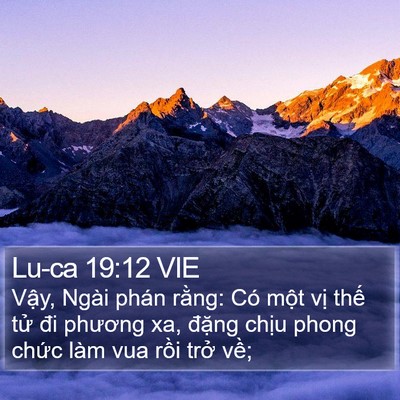 Lu-ca 19:12 VIE Bible Verse Image