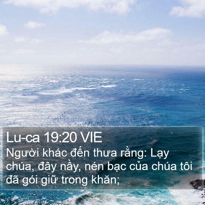 Lu-ca 19:20 VIE Bible Verse Image