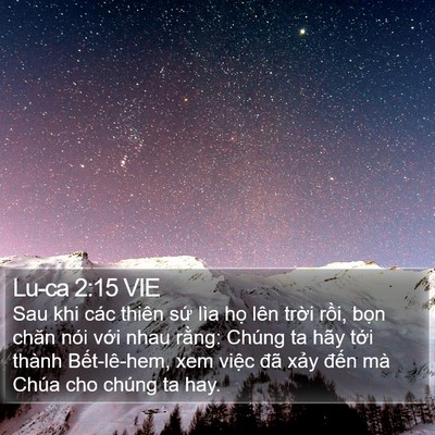 Lu-ca 2:15 VIE Bible Verse Image