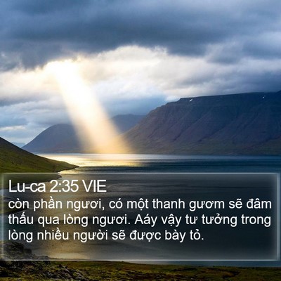 Lu-ca 2:35 VIE Bible Verse Image