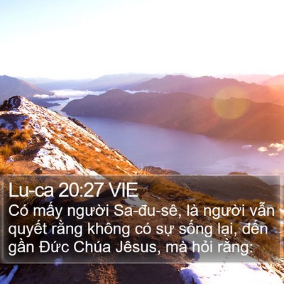 Lu-ca 20:27 VIE Bible Verse Image