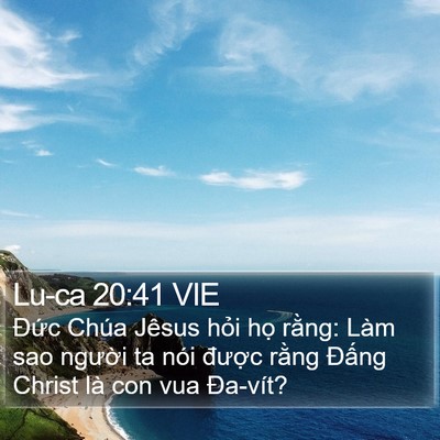 Lu-ca 20:41 VIE Bible Verse Image