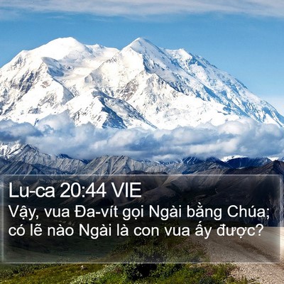 Lu-ca 20:44 VIE Bible Verse Image