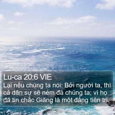 Lu-ca 20:6 VIE Bible Verse Image